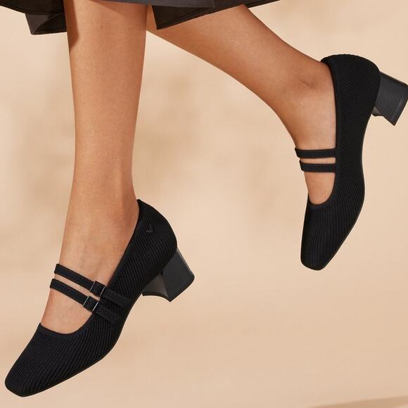 Elegant Black Women's Heels - Picture 1 of 9